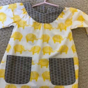 Light fabric spring dress